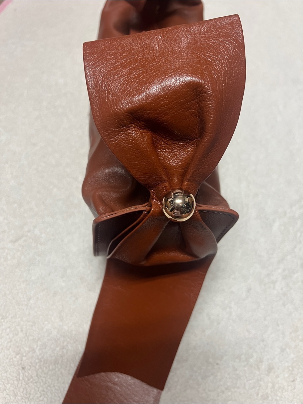 Arezzo Fleur Large Leather shoulder Bag - Picture 10 of 10
